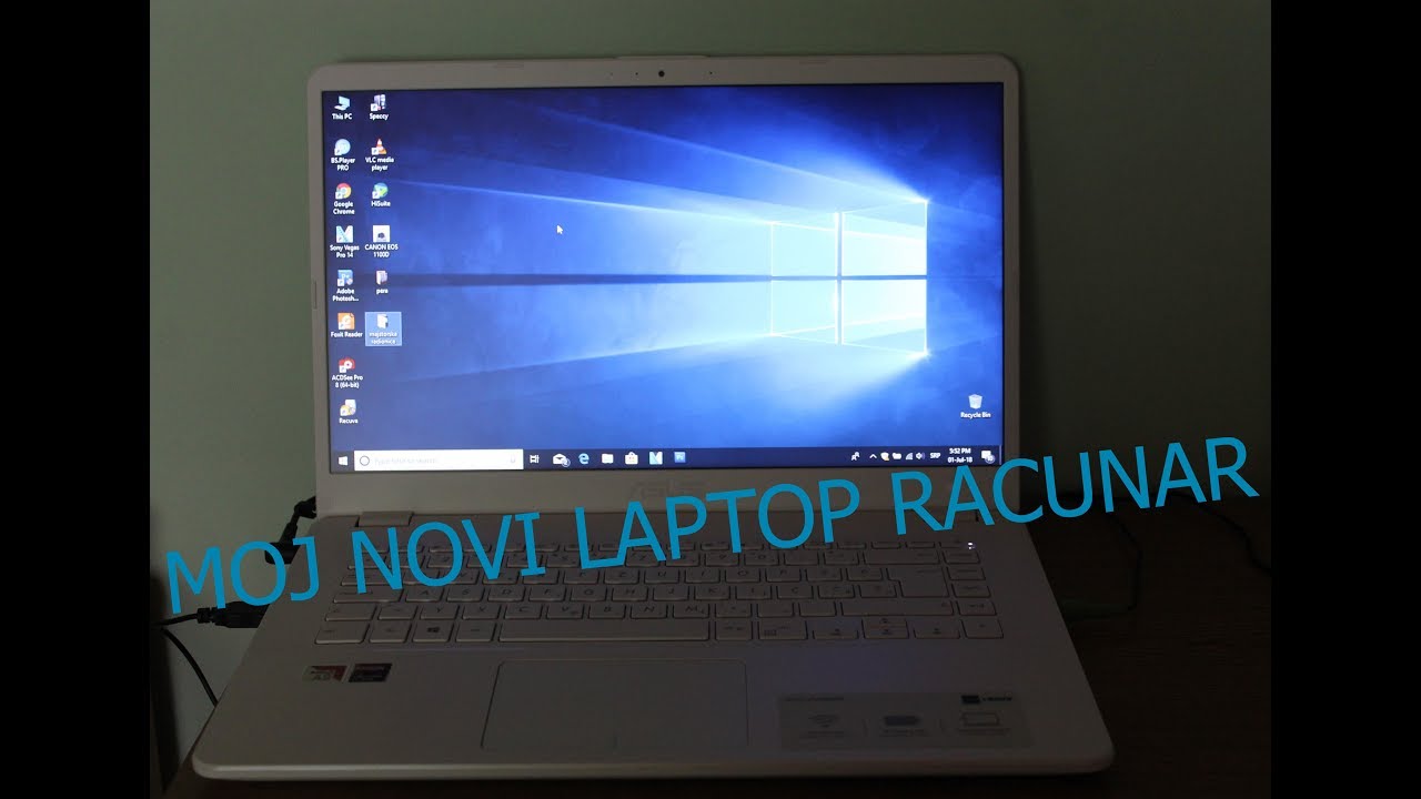 moj novi laptop ASUS X505B