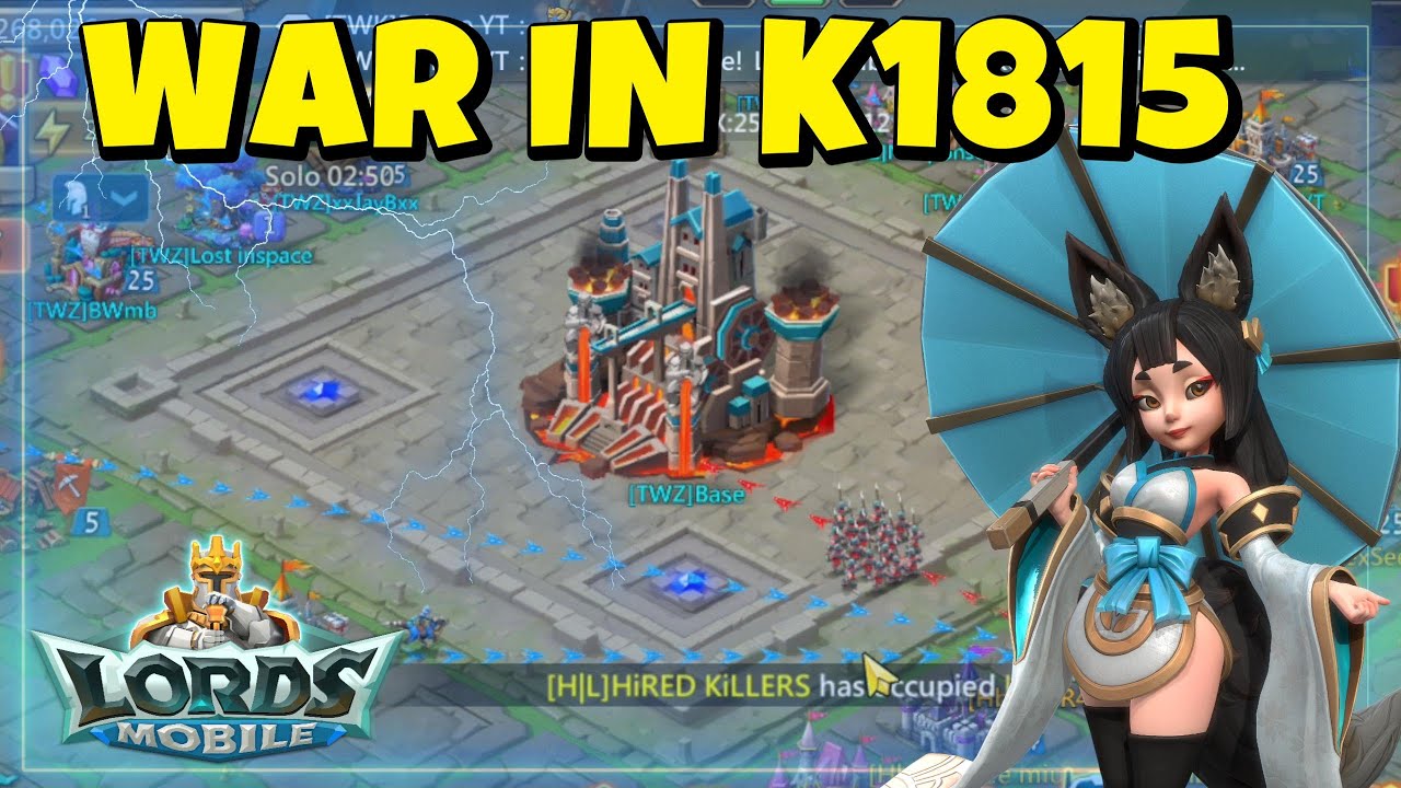 No Quarter Given! Explosive Action In K1815 - Lords Mobile