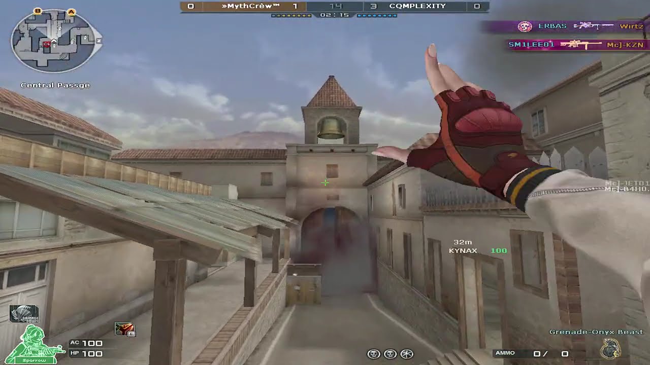 &raquo;MythCr&egrave;w&trade; VS CQMPLEXITY Black Widow [CrossFire Clan War] #2