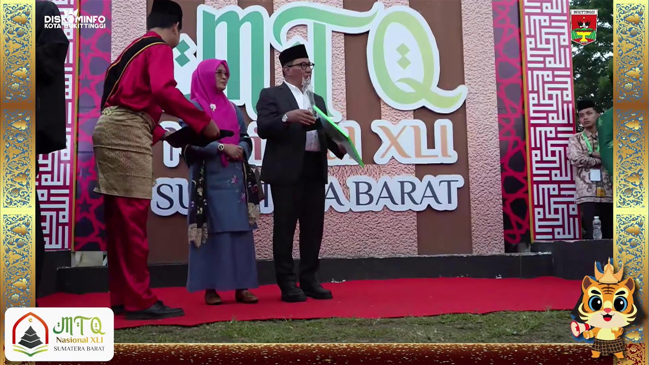 Penutupan MTQ Nasional XLI Sumatera Barat