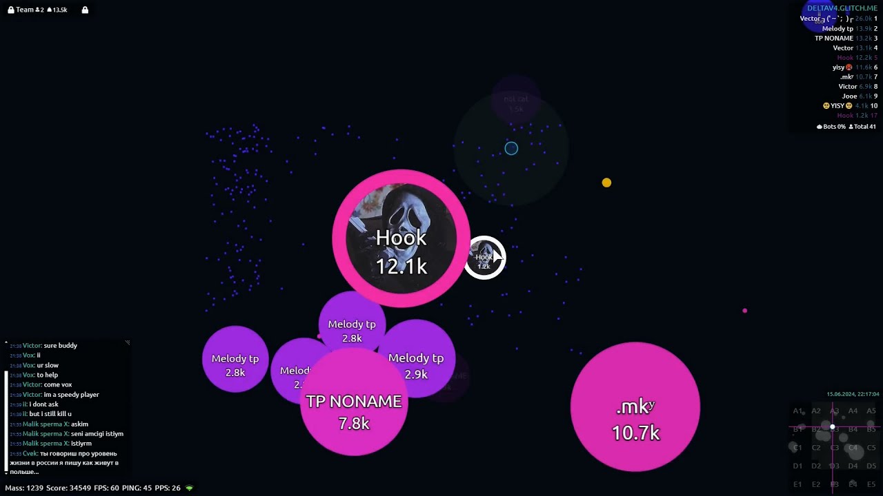 Some Agar.io Multibox Highlights #3