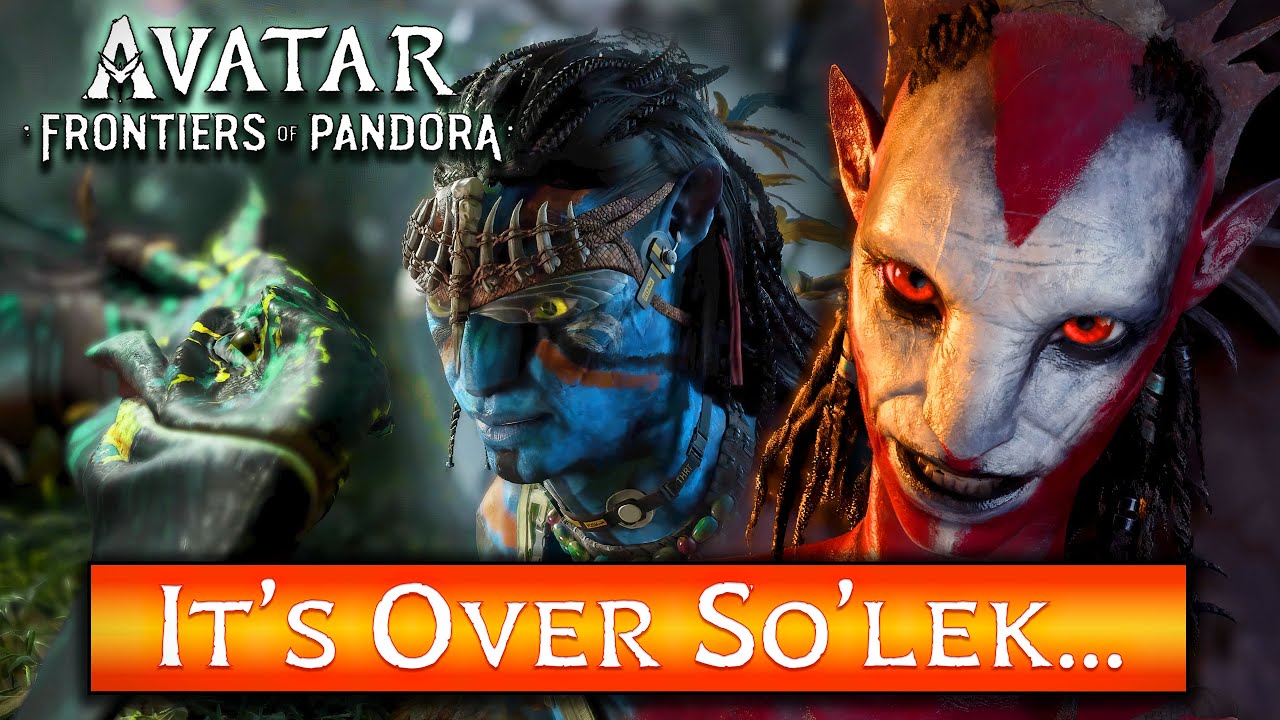 Avatar Frontiers of Pandora | From the Ashes Cutscene | The Ash People Getting Ready to Kill So'lek
