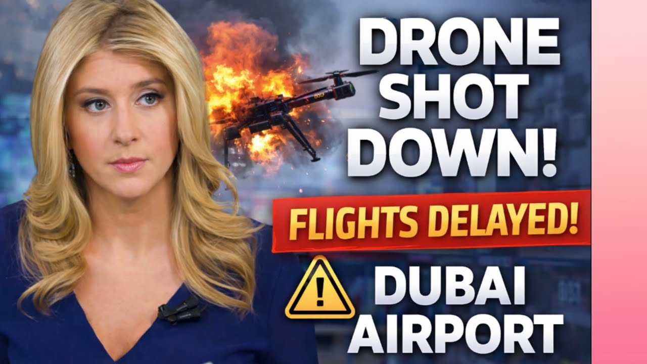Drone Shot Down Near Dubai International Airport! Flights Delayed & Passengers Stranded