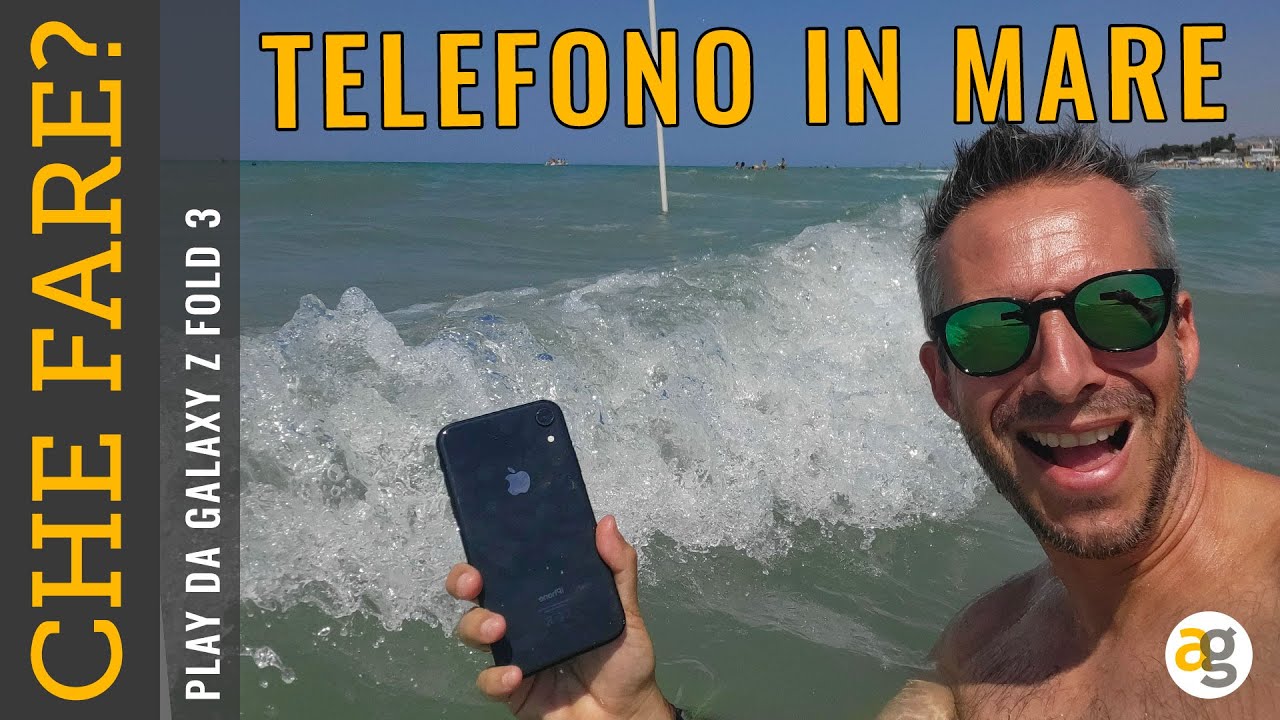 iPhone RITROVATO IN FONDO AL MARE! Funziona? CONSIGLI SU COSA FARE. PLAY da FOLD 3