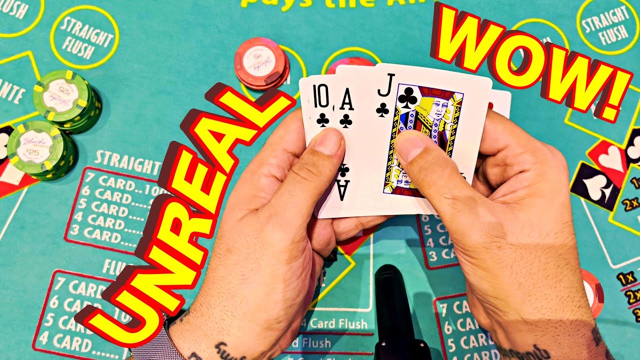 EPIC START TO HIGH CARD FLUSH