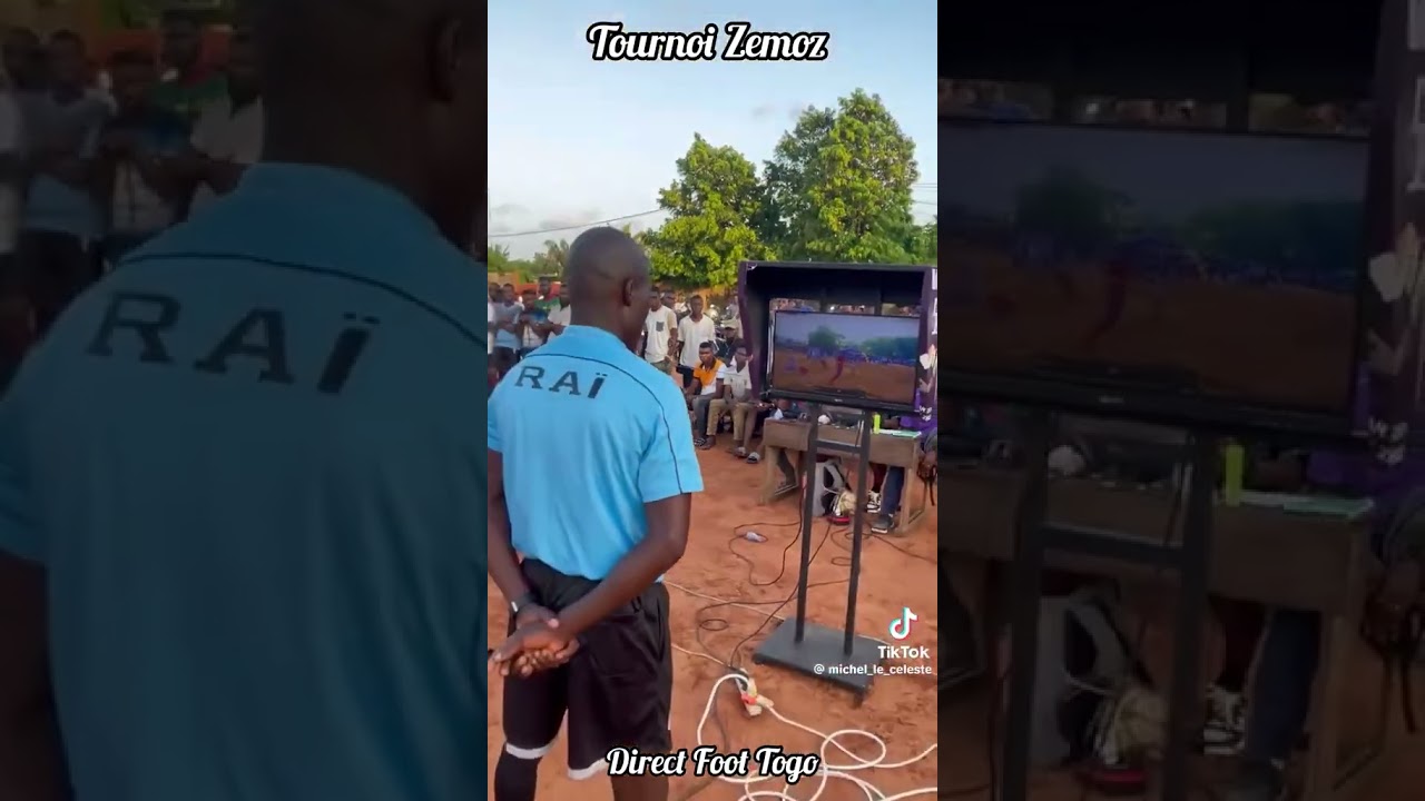 Unbelievable ! Street football uses VAR in Togo ! 🤯⚽