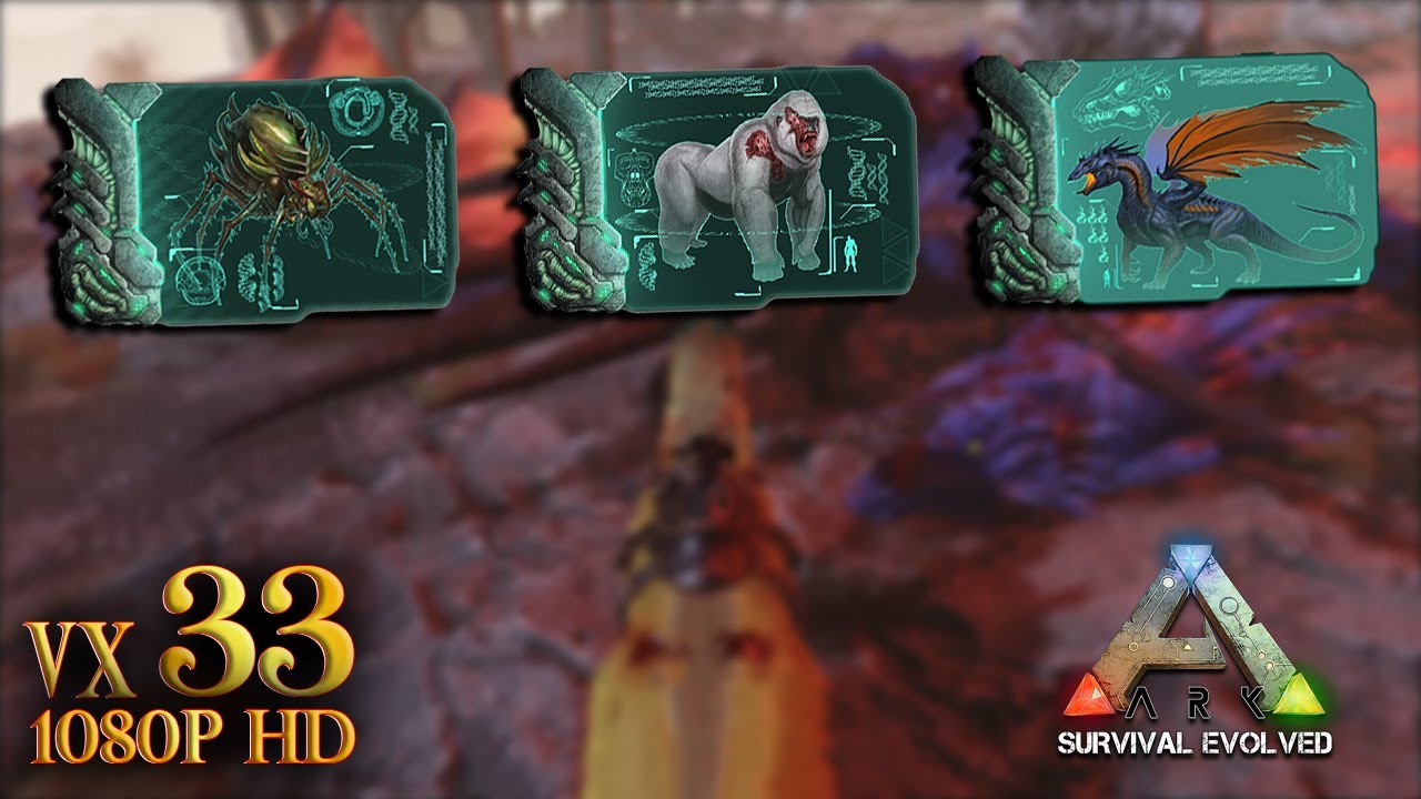 ARK Gamma and Beta All 3 Bosses Taken Gameplay Ep33 PC