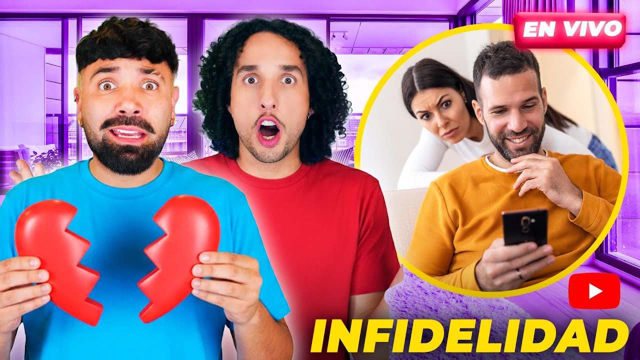 HABLANDO DE INFIDELIDAD, ¡LO DECIMOS TAL CUAL! EN VIVO!
