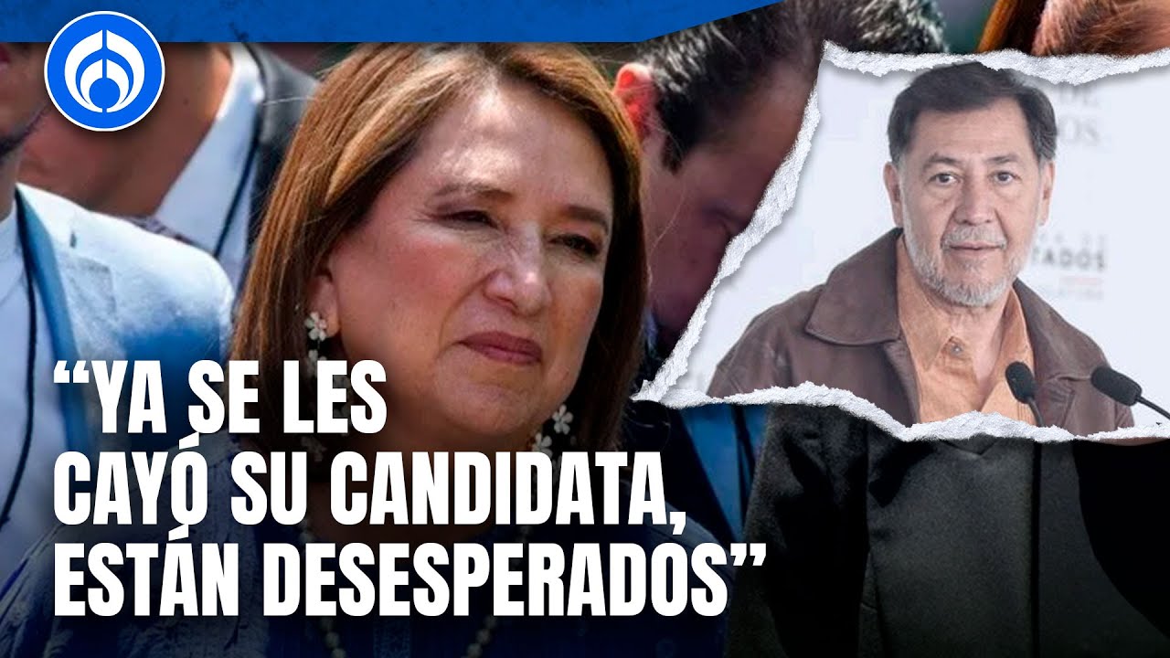 PRIAN quiere vender que la CDMX está apretada porque están desesperados: Fernández Noroña