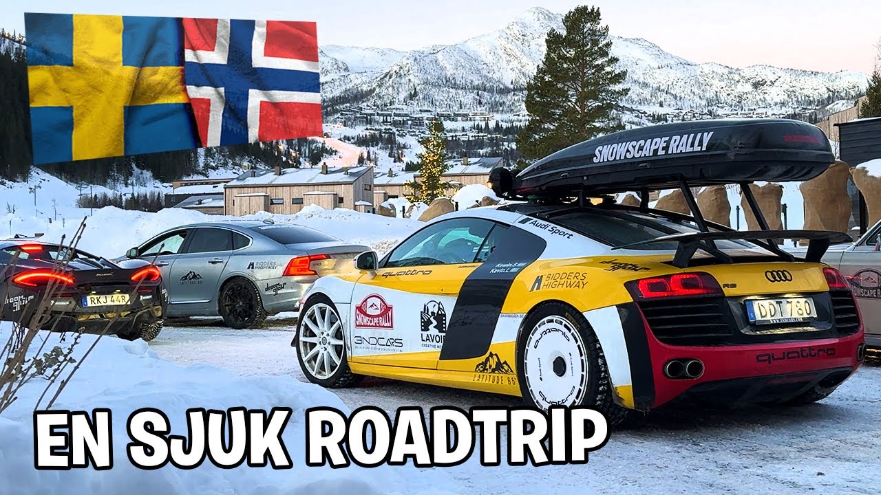SNOWSCAPE RALLY 2024! ROADTRIP MED SPORTBILAR GENOM NORGE & SVERIGE