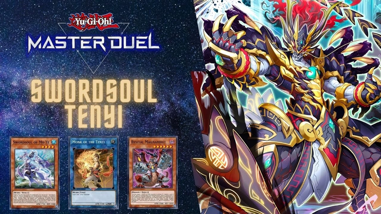 Swordsoul Tenyi Feat Bystial Dragon TOP TIER deck [ Yu-Gi-Oh! Master Duel ]
