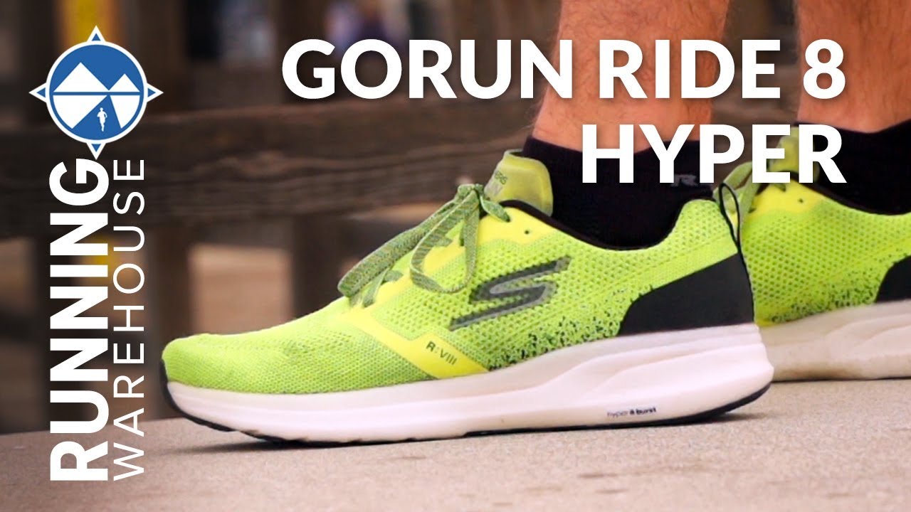 Skechers GOrun Ride 8 Hyper | Most Versatile Running Shoe now with Hyper Burst