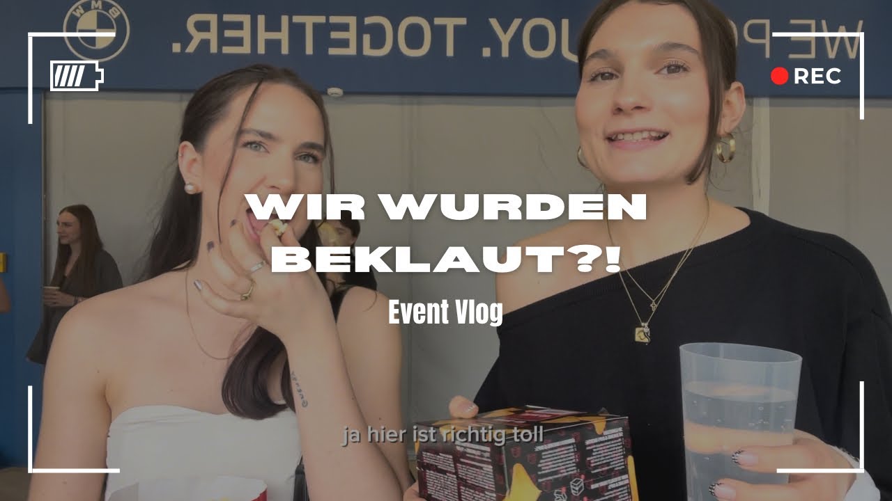 Uns wurden die Getränke geklaut… Minus 25€ | Event Vlog - trotzdem worth it💸