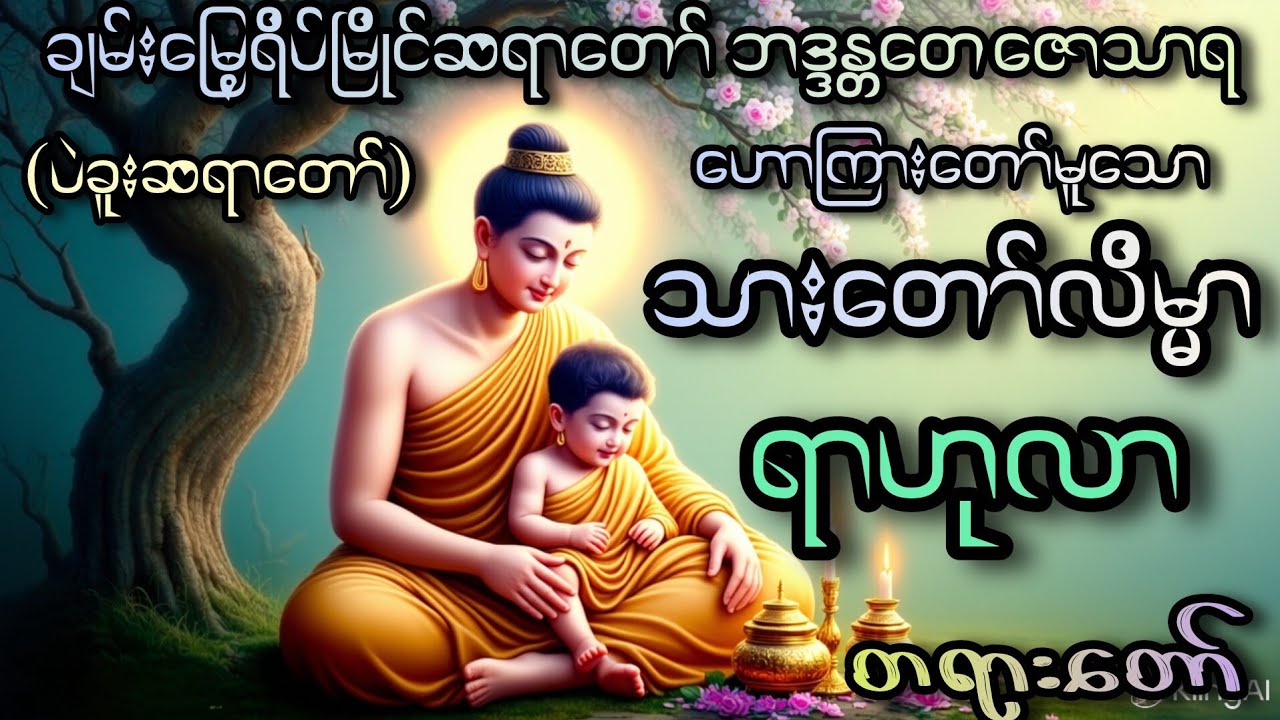 သားတော်လိမ္မာ ရာဟုလာတရားတော် (ပဲခူးဆရာတော်ကြီး ဘဒ္ဒန္တတေဇောသာရ)#dhamma #youtube 