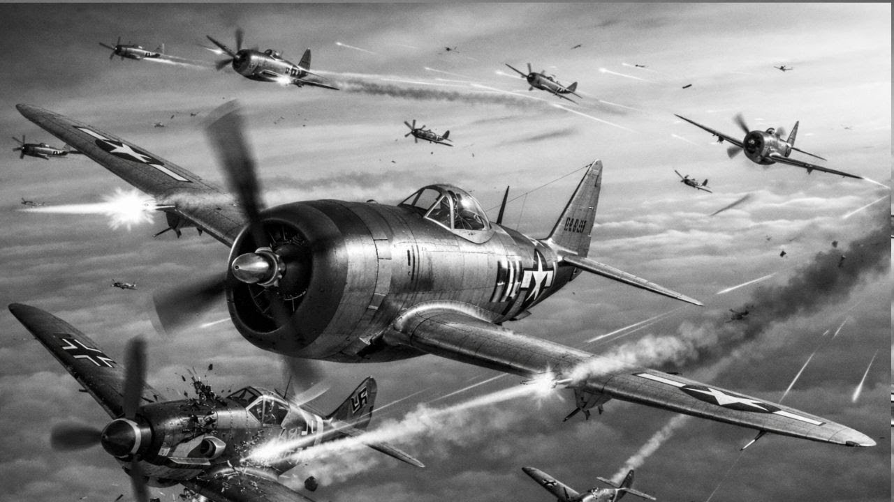 P-47 Thunderbolt: When 12x .50 Cals Rained Lead on German Pilots - Luftwaffe Nightmare