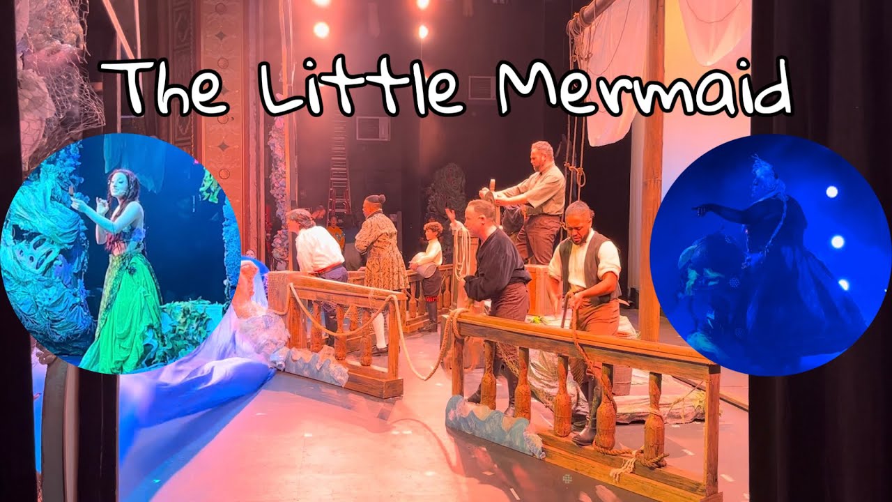 THE LITTLE MERMAID Two Show Day Vlog! - Phoenix Productions
