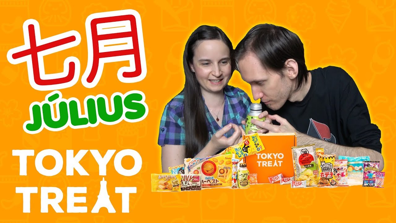 EZEK KEMPING KAJÁK? 🤣 Tokyo Treat 2018 Július kóstolás