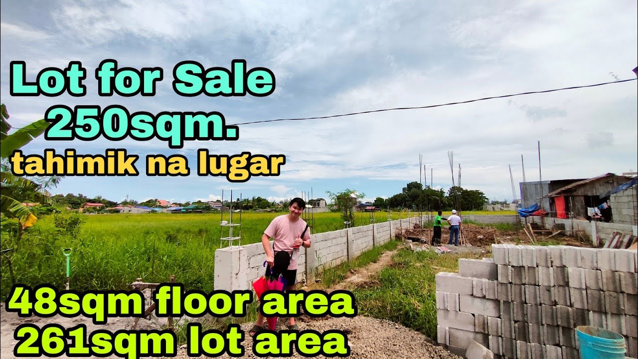 Lot for Sale 250sqm | 48sqm House | Simple Life
