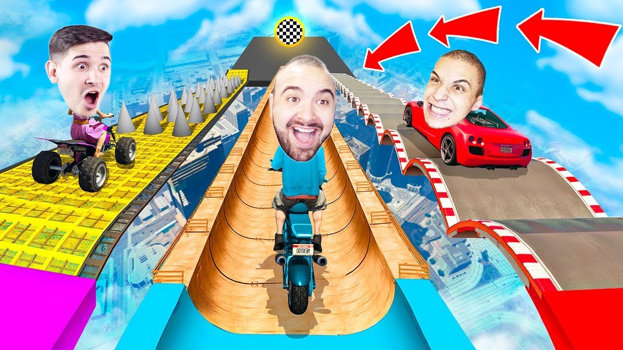 OVO JE NAJVEĆA RAMPA U ISTORIJI GTA 5! :O (TRKE)