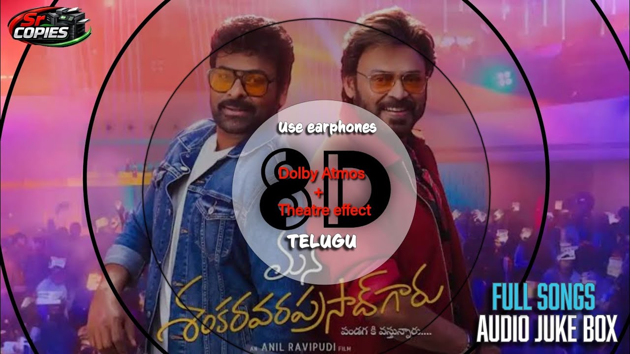 Mana Shankara Vara Prasad Movie Songs Jukebox 🔥 | Full Telugu Album | Headphones Recommended