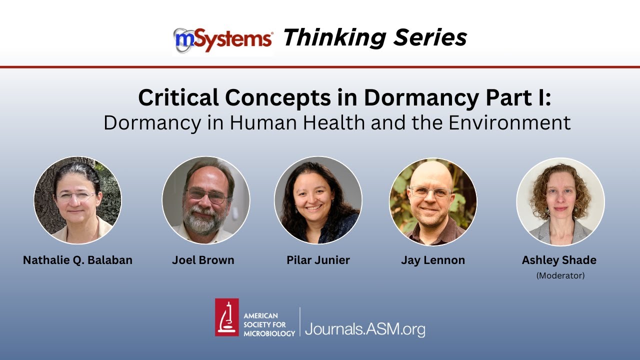 Critical Concepts in Dormancy Part I: Dormancy in Human Health and the Environment