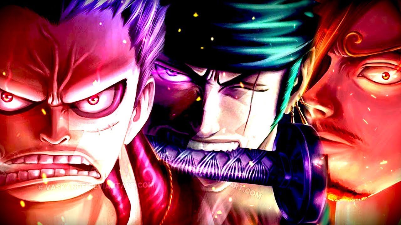 ONE PIECE - [AMV] Monster Trio ( Luffy Zoro Sanji) HD