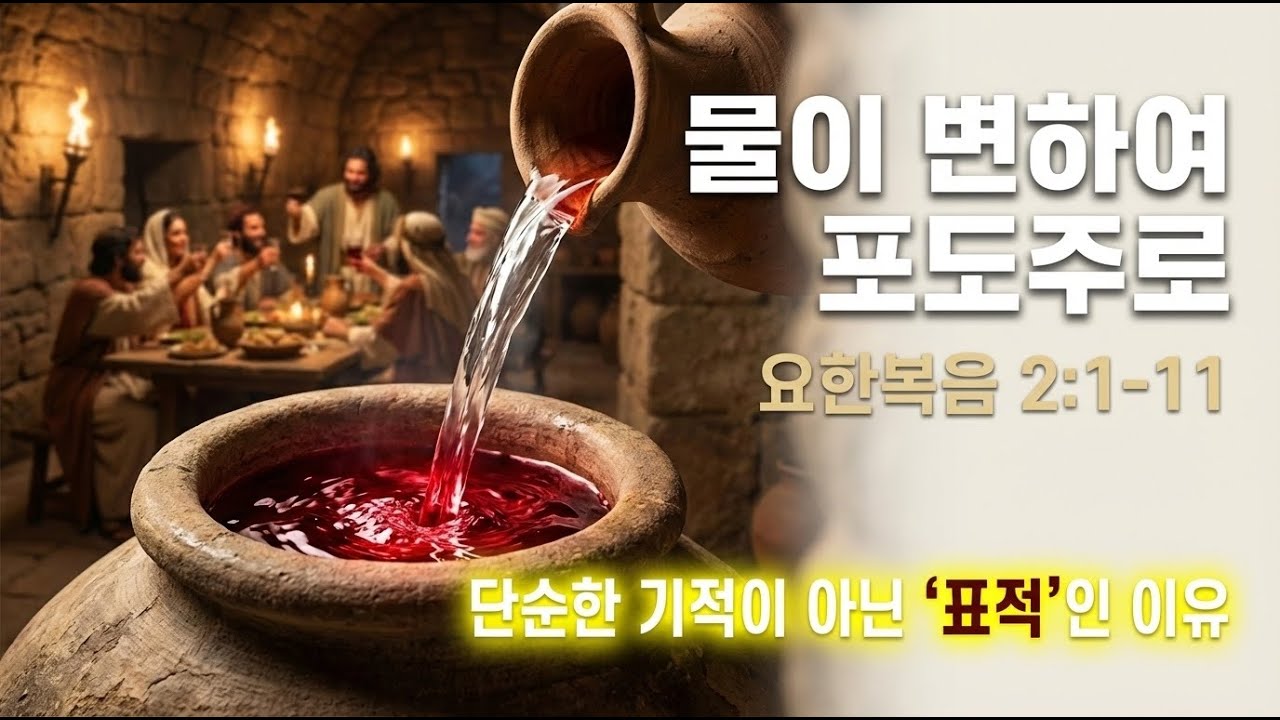물로 포도주를? 가나의 혼인 잔치, 그 속에 숨겨진 진짜 의미 (요 2:1-11) | PNTC #가나의혼인잔치 #물로포도주 #첫번째표적 #기적 #메시아 #표적 #세메이온