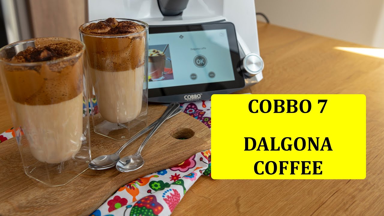 Dalgona Coffee - słynna kawa po koreańsku - robot kuchenny COBBO