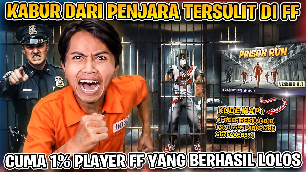 BARU TAU DI FF ADA PENJARA TERSULIT DI DUNIA 😱 CUMA 1% PLAYER YANG BISA LOLOS !!