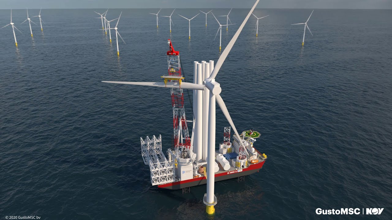 GustoMSC NG-16000X-SJ wind installation jack-up for Dominion Energy