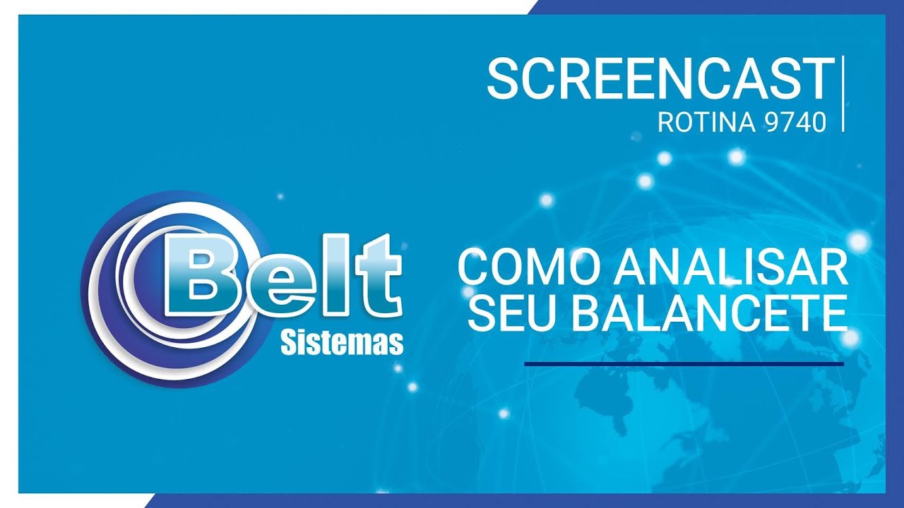 Rotina 9740- Balancete/DRE