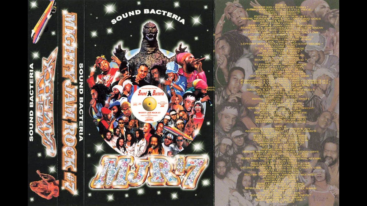 90's REGGAE MIX TAPE MJR#7  SOUND BACTERIA -Mighty JAM ROCK #7