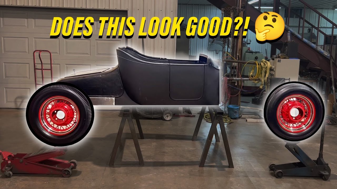 Building a Custom Frame & Rear Suspension Set Up for a Model T Roadster! - Video 7 Isky Tribute Car