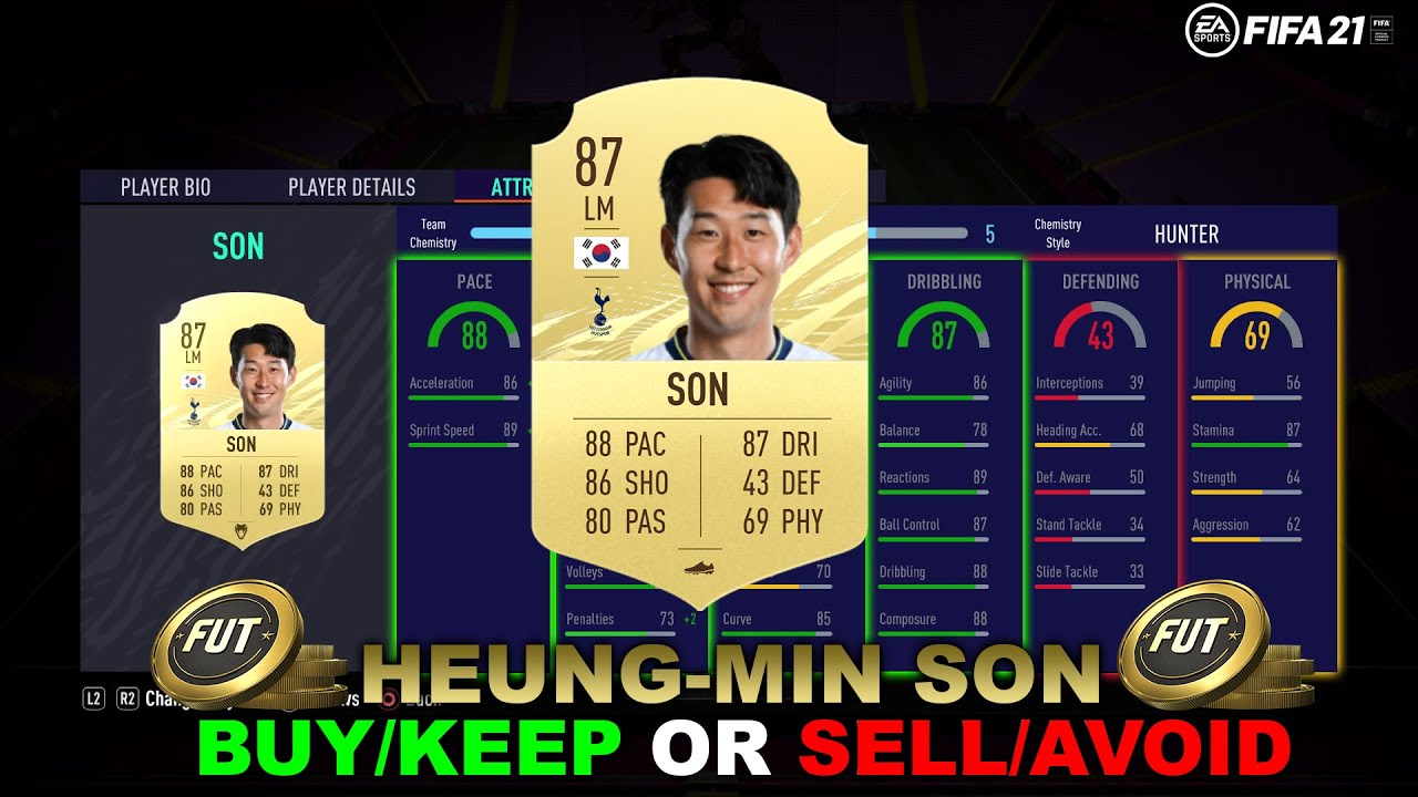 FIFA 21 HEUNG-MIN SON PLAYER REVIEW | ULTIMATE TEAM