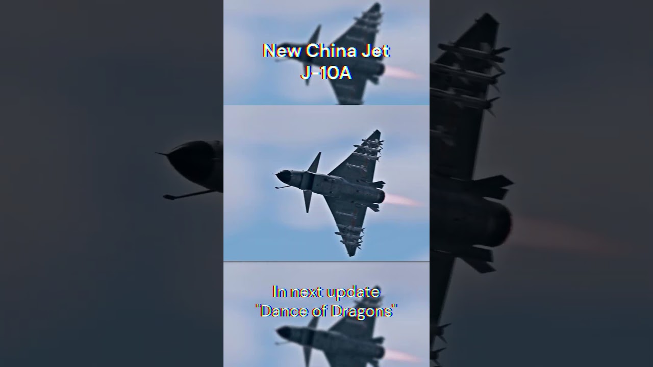 New China Jet J-10A in WarThunder 
