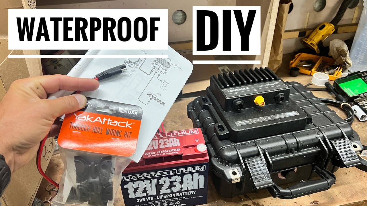 Lithium Battery Waterproofing DIY for Kayak Fishing