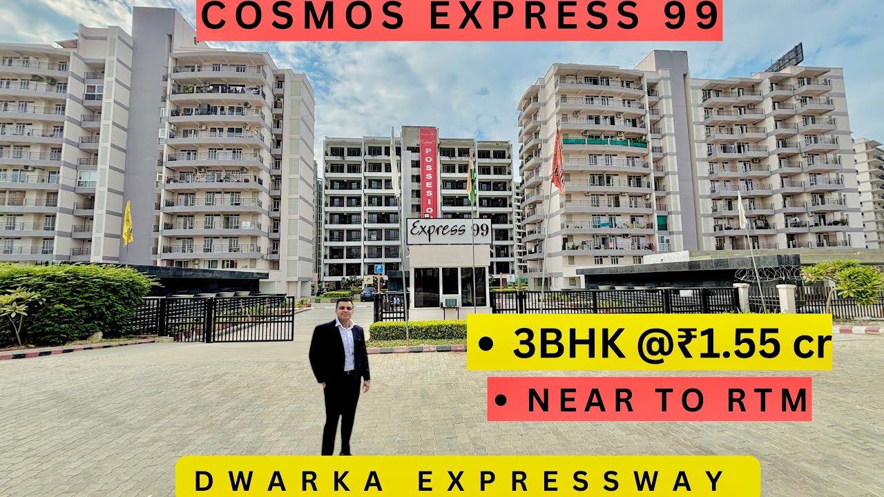Cosmos Express 99 Gurugram: Mid-Rise Apartments #express99 #pareena #dwarkaexpressway #cosmos