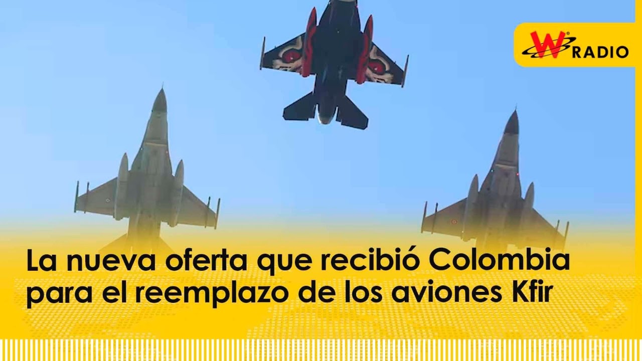 La nueva oferta que recibió Colombia para el reemplazo de los aviones Kfir