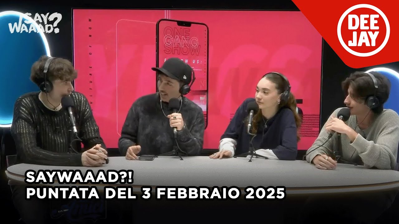 #SayWaaad in diretta dagli studi di Amici – Puntata del 3 febbraio 2025