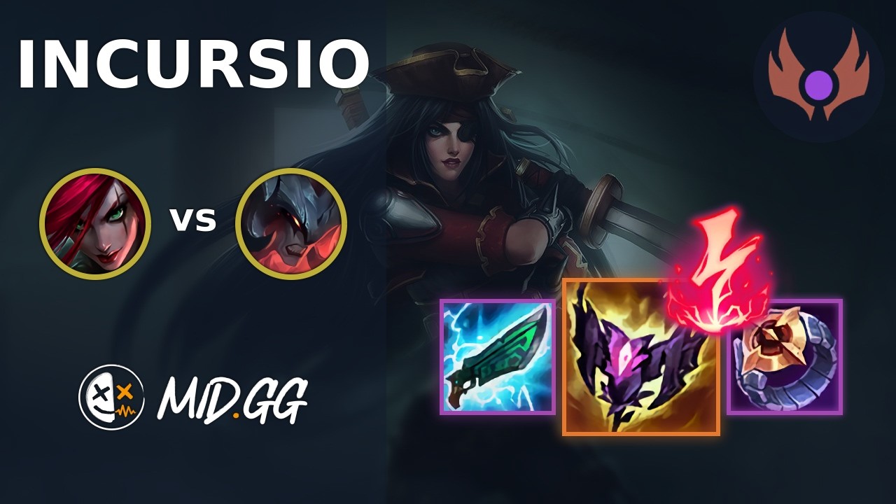 MID.GG: [Рейд] Катарина MID против Аатрокса | OCE MASTER | Сезон LOL 2026