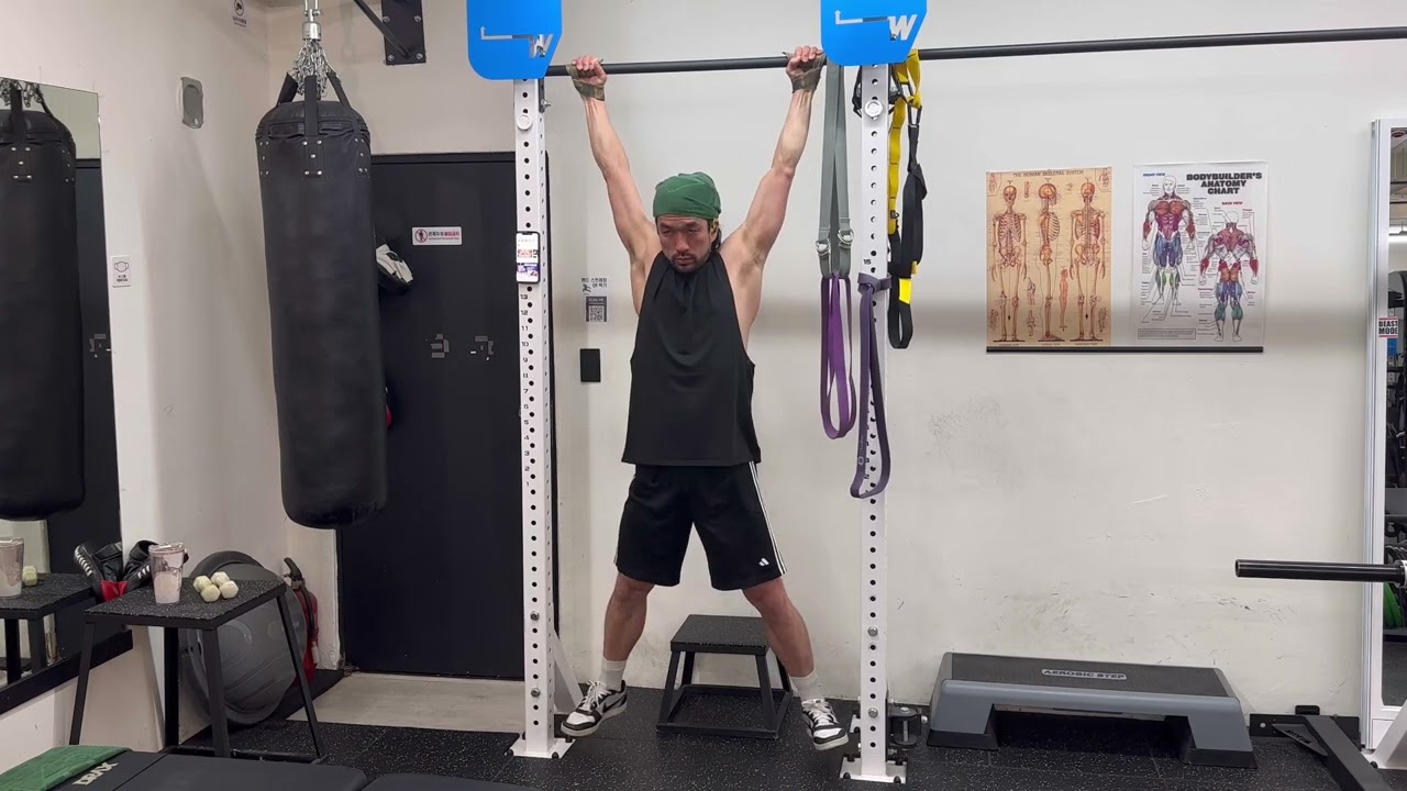 #웨이트트레이닝 #스트레칭 #풀업 #랫풀다운 #스미스머신 보조풀업