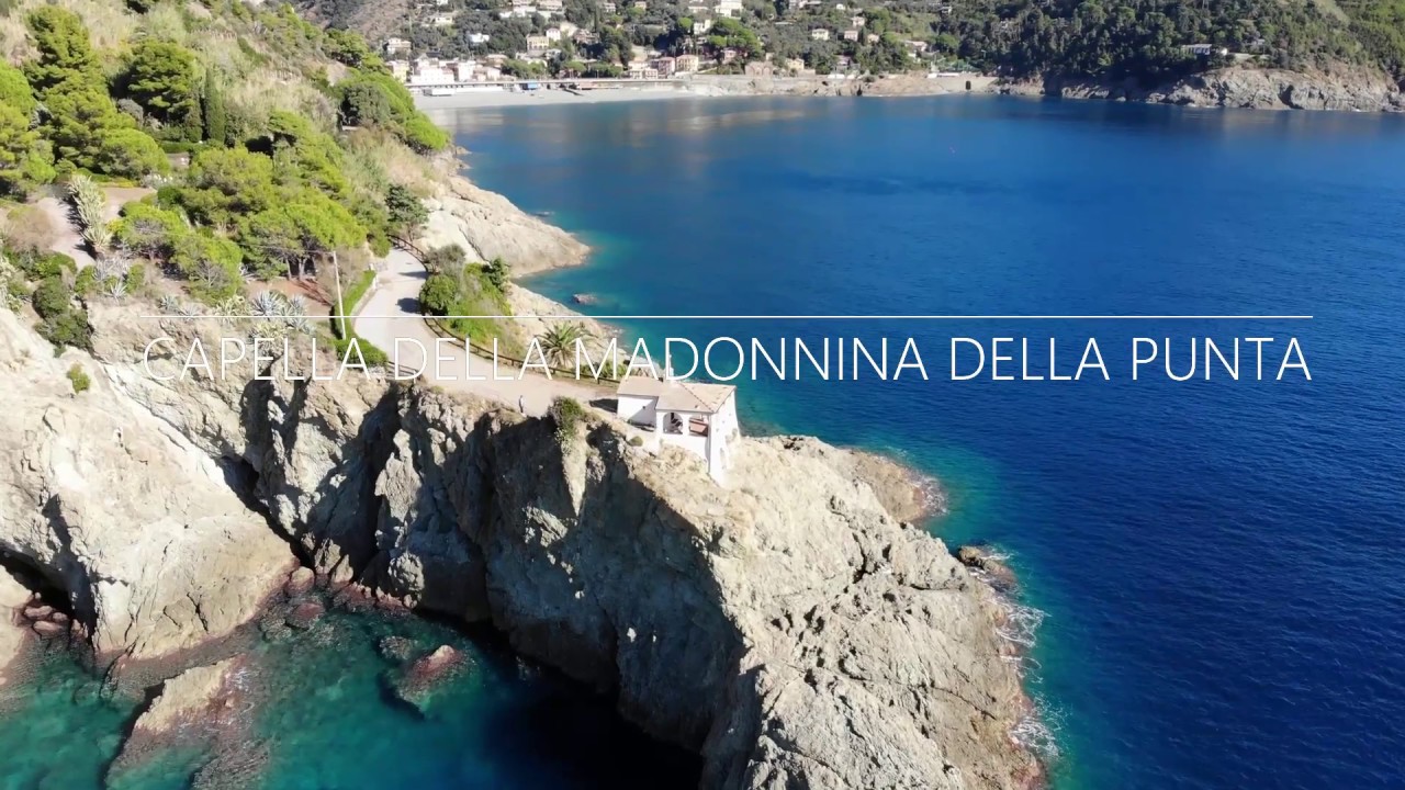 Bonassola, Liguria. Capella della Madonnina della Punta