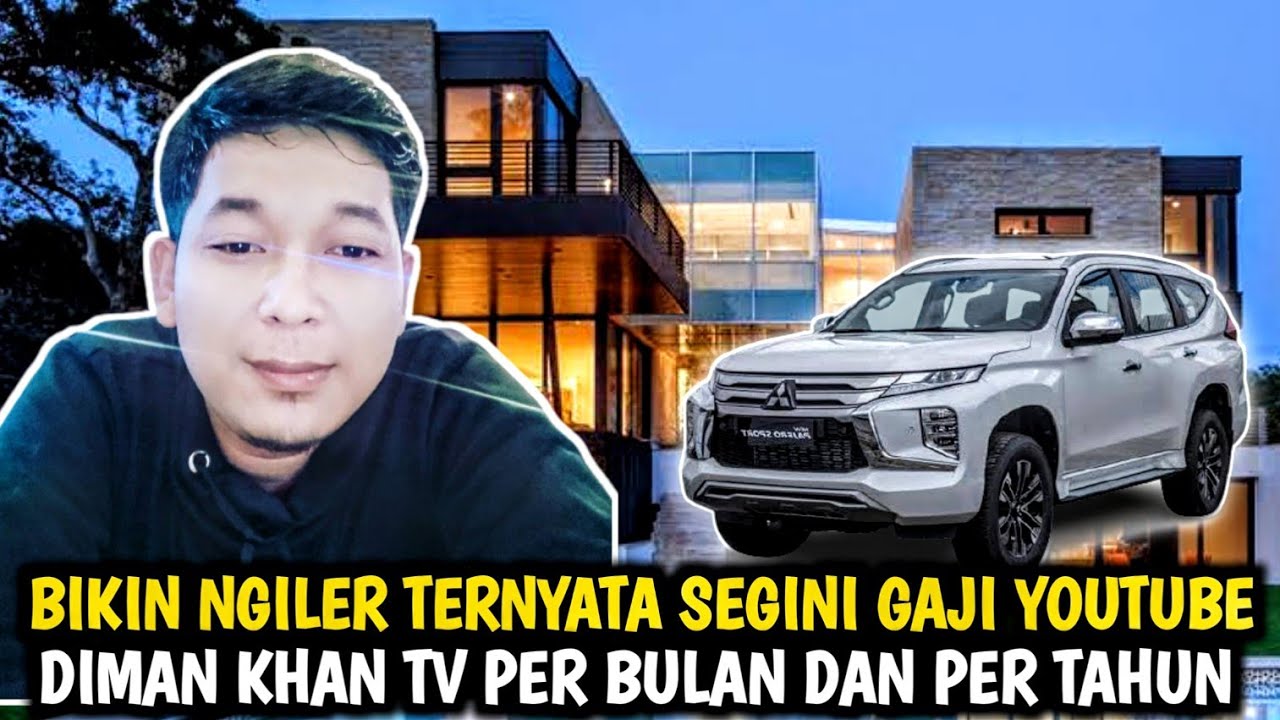 TERNYATA SEGINI PENGHASILAN YOUTUBE || DIMAN KHAN TV