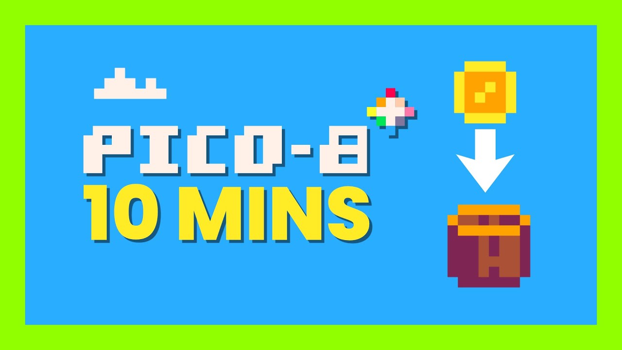Создайте игру на Pico-8 за 10 минут! — Идеально подходит для начинающих разработчиков игр!
