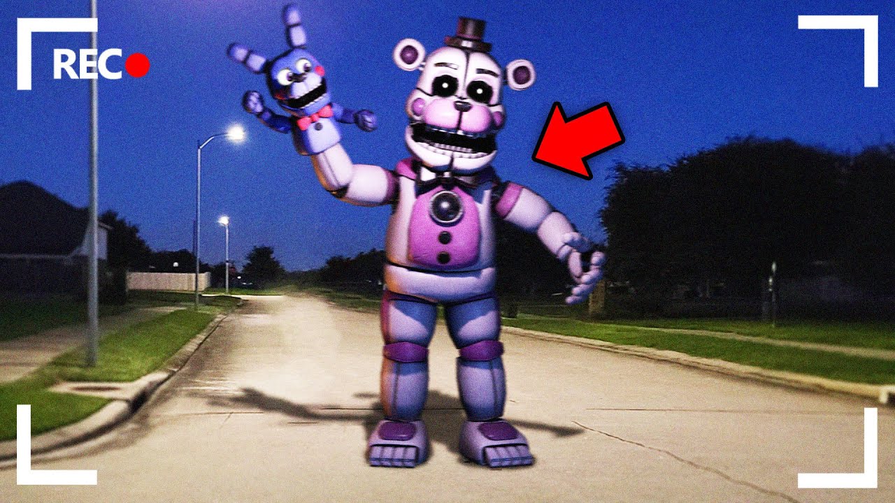 fnaf animatronics are following me.. (FULL MOVIE)