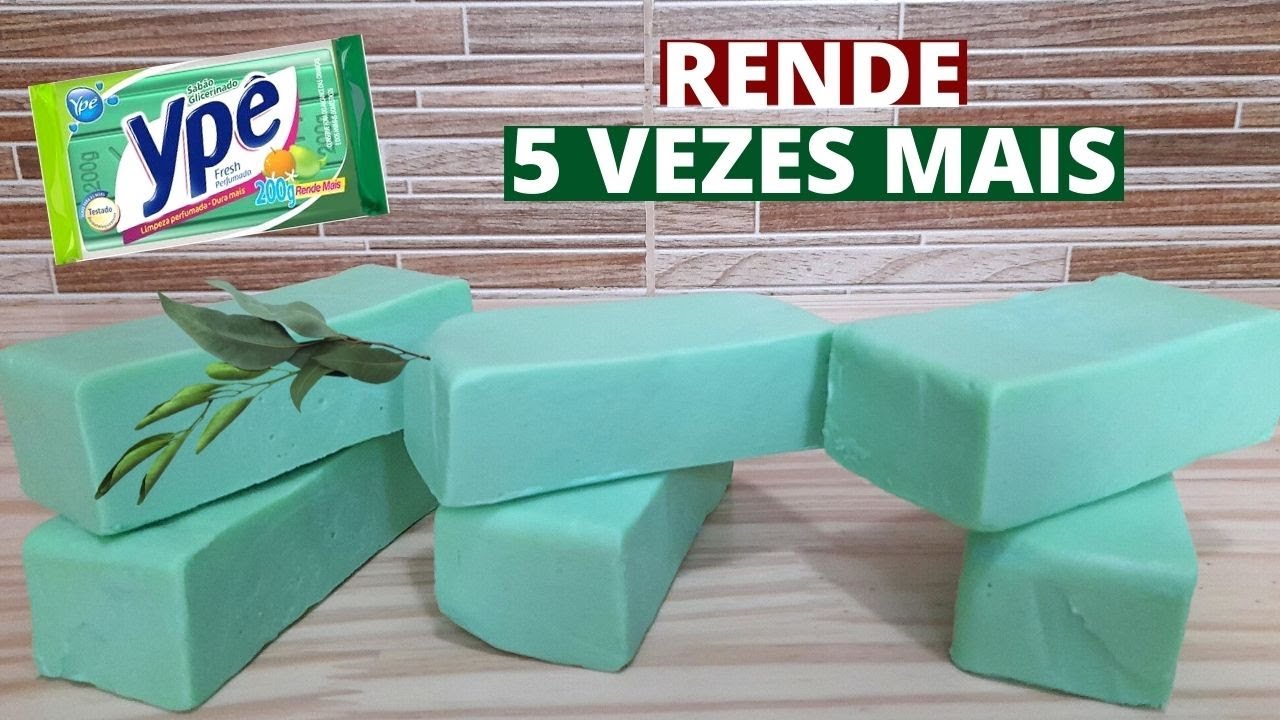 SABÃO DE LIMÃO  - SEM SODA -  POTENCIALIZE  -  RENDE MUITO -  FAÇA E VENDA