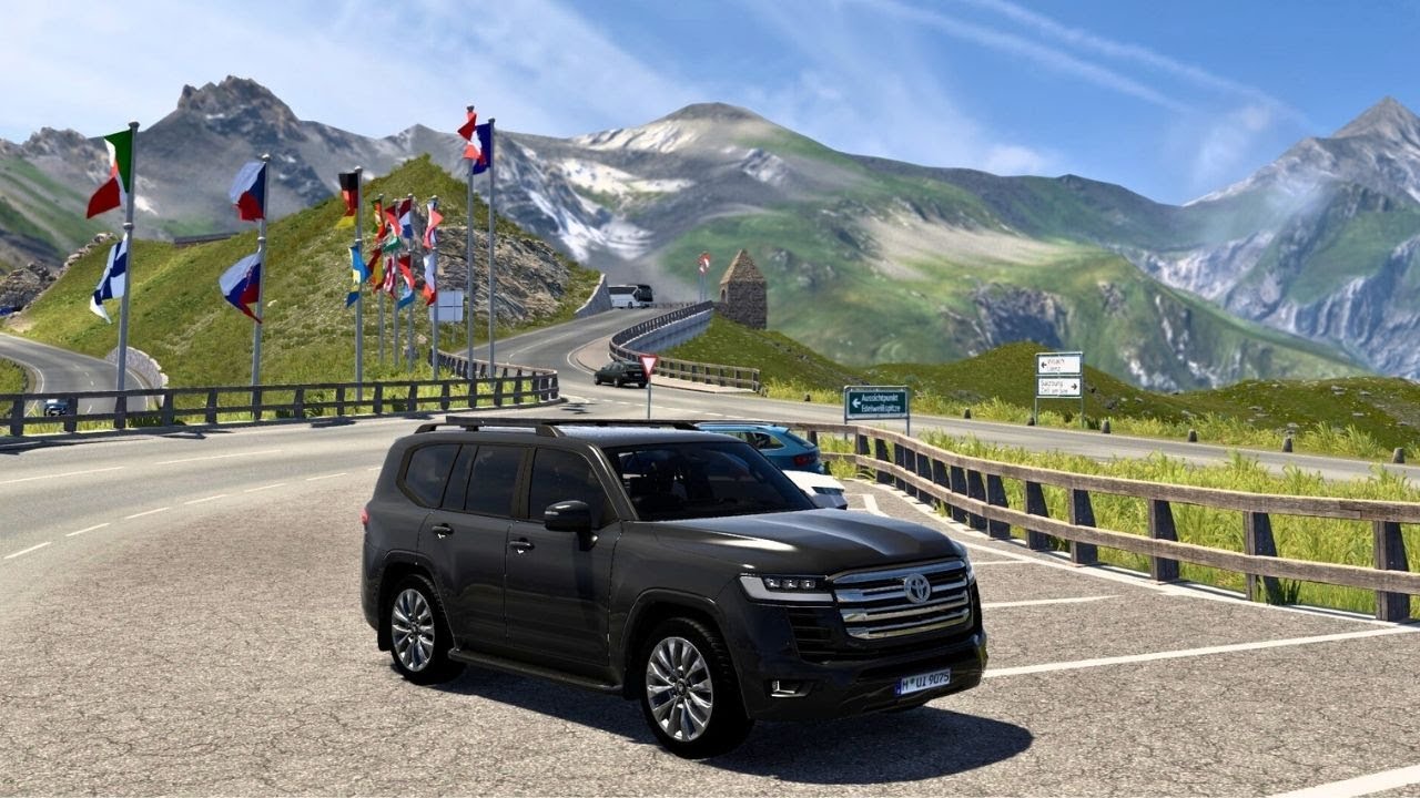2024 Toyota Land Cruiser - Relaxing ASMR POV Drive to the Mountain! | Euro Truck Simulator 2
