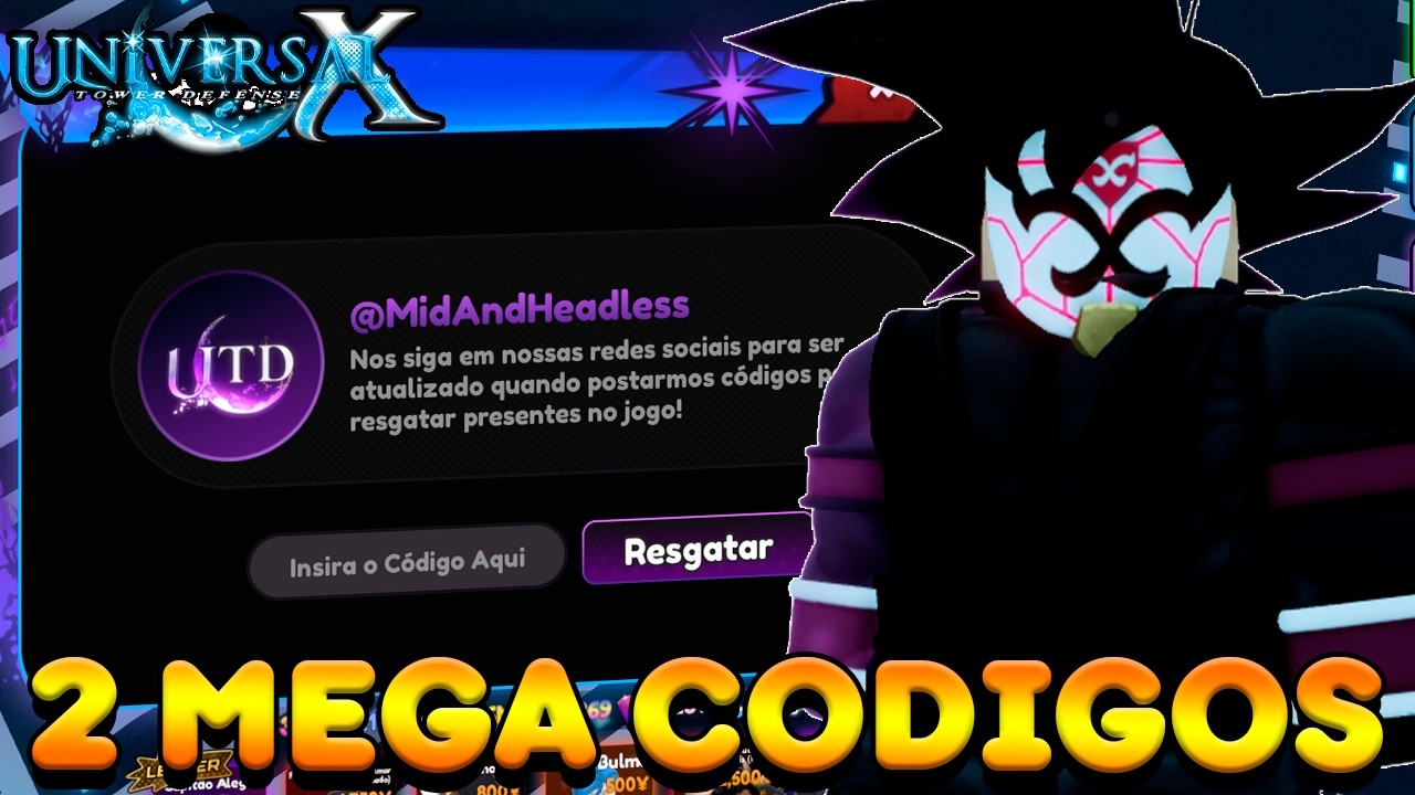 QUICK! 2 MEGA CODES HAVE ARRIVED FOR UNIVERSAL TOWER DEFENSE X