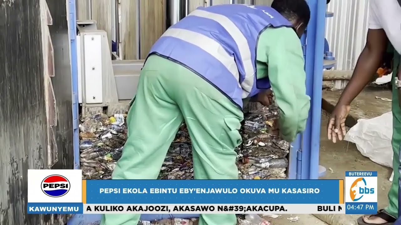 Pepsi etandise okukola ebintu okuva mu kasasiro #Kawunyemu360