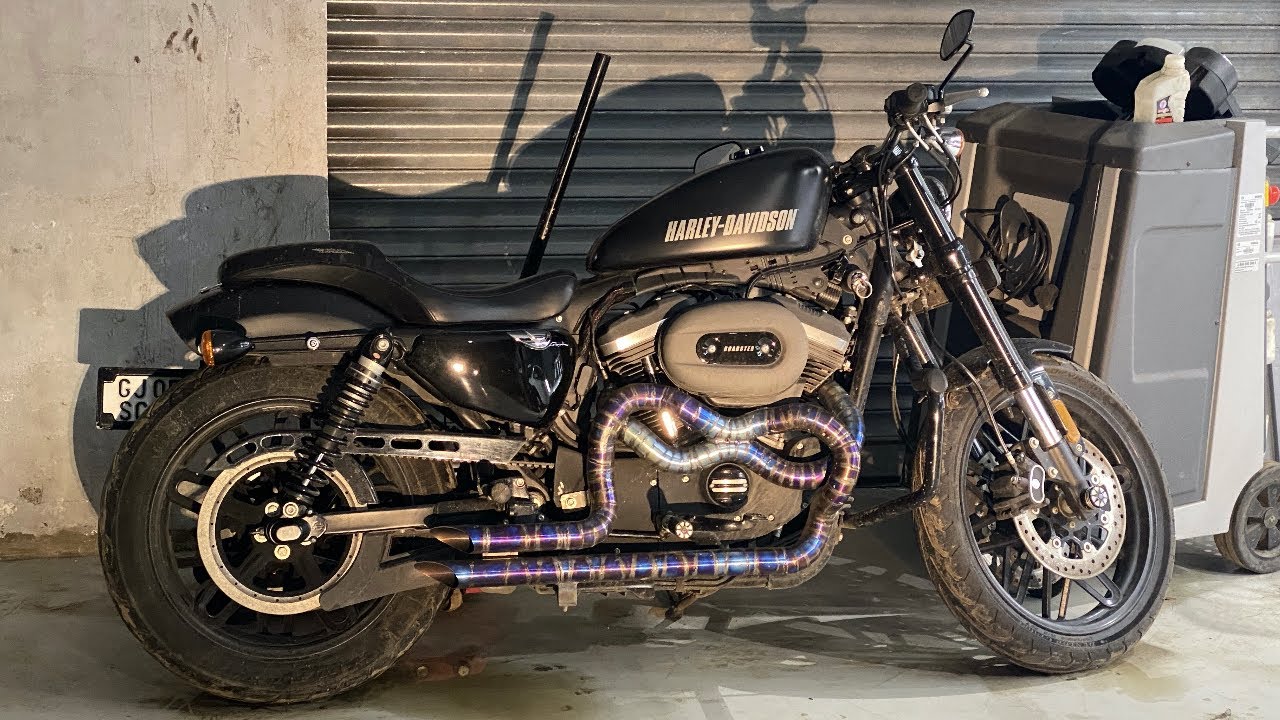 Harley-Davidson Roadster 1200 - Titanium Exhaust Sounds Wow | Faisal Khan